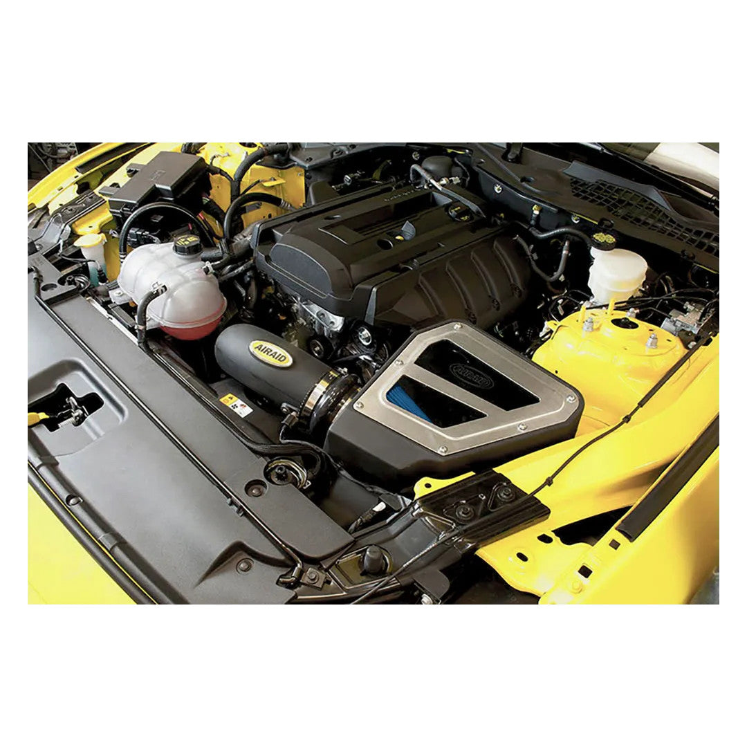 AIR453-326 AIRAID MXP Series Intake - 2015+ Ecoboost Mustang-SynthaMax Dry - Blue,