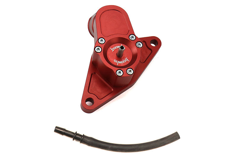 Boomba Racing Blow Recirculating Bypass Valve Red - 2015-2021 Subaru STI