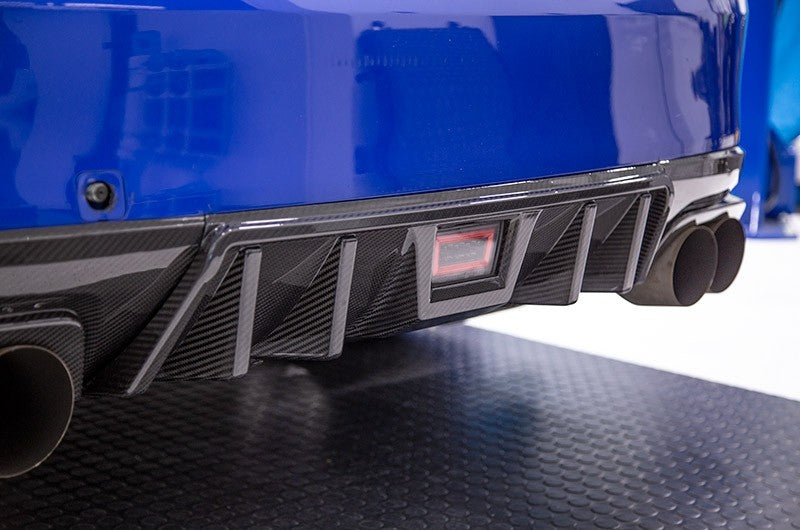 OLMA.70064.1 OLM LE Dry Carbon Fiber Rear Diffuser - 2015+ WRX / STI,