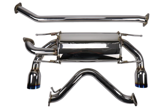 AVOS6Z12G3KD065T Avo Turboworld Stainless Steel Cat-Back Exhaust System (Non Resonated) - 2013+ FT86,