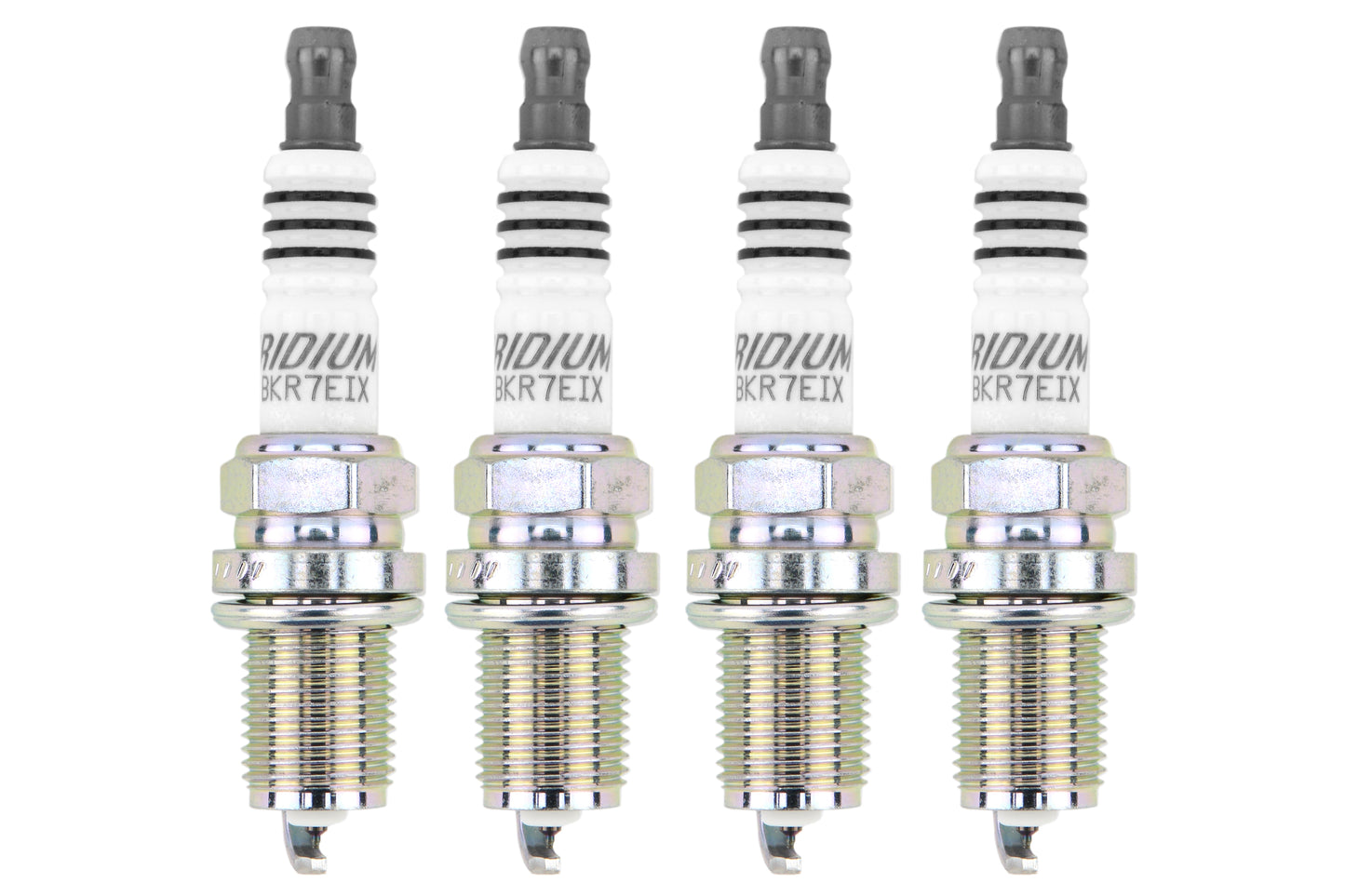 NGKBKR7EIX-GRP NGK Iridium Spark Plugs One Step Colder 2667 - 2002-2005 Subaru WRX,