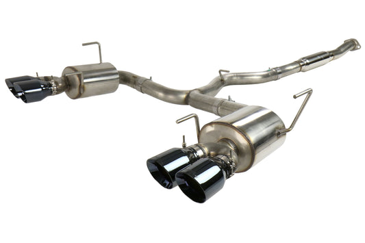 AWE3015-43108 AWE Touring Edition Exhaust Diamond Black Quad Tips (102mm) - 2015+ STI,