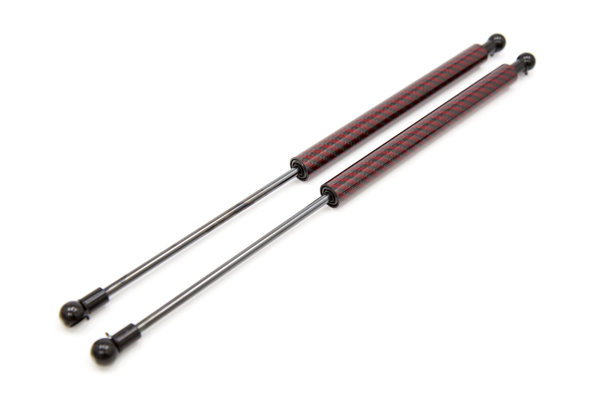 CBRHDP-FT86-KF-RB Carbon Reproductions Carbon Kevlar Hood Damper Kit - 13+ FT86-Red,