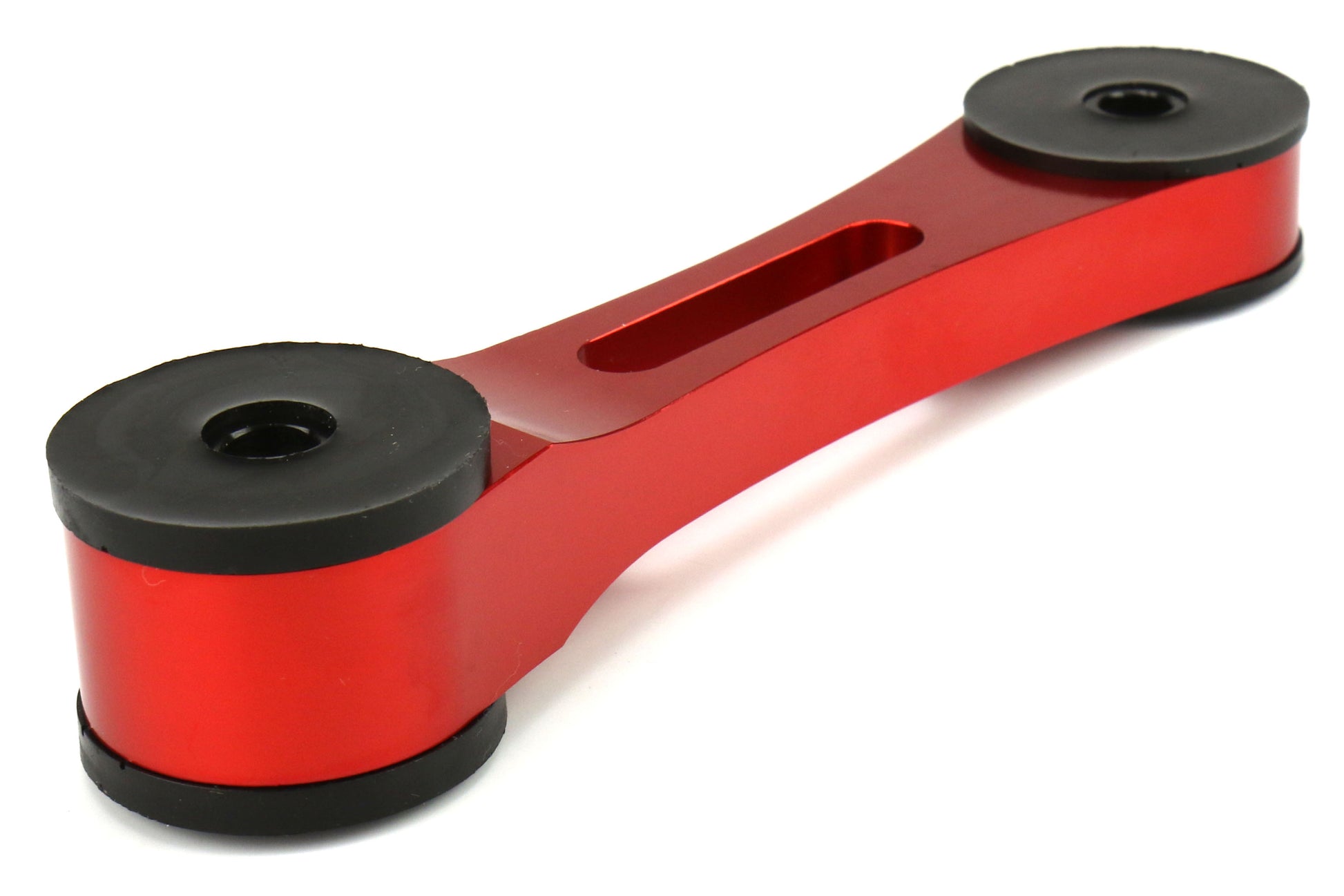 TQSTS-SU-011R Torque Solution Billet Aluminum Pitch Stop Mount - 2015+ WRX / 2015+ STI / 2014+ Forester-Red,