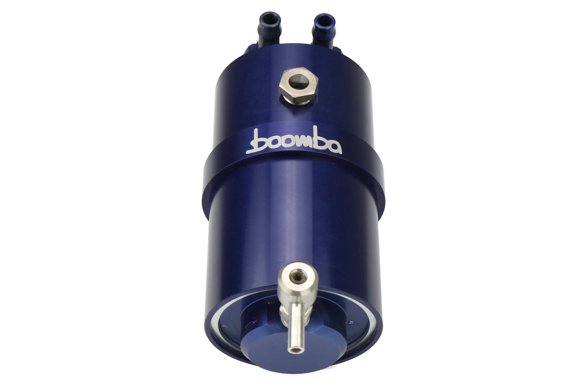 BBA031-00-026BLUE Boomba Racing Stage 2 Oil Catch Can Kit (PCV) - 2015+ WRX-Blue,