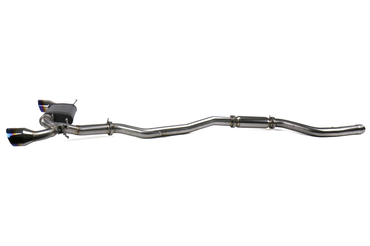 AFE49-36043-L aFe Takeda 3" to 2-1/2" 304 Stainless Steel Catback Exhaust - 2020 Supra-Burnt Blue,