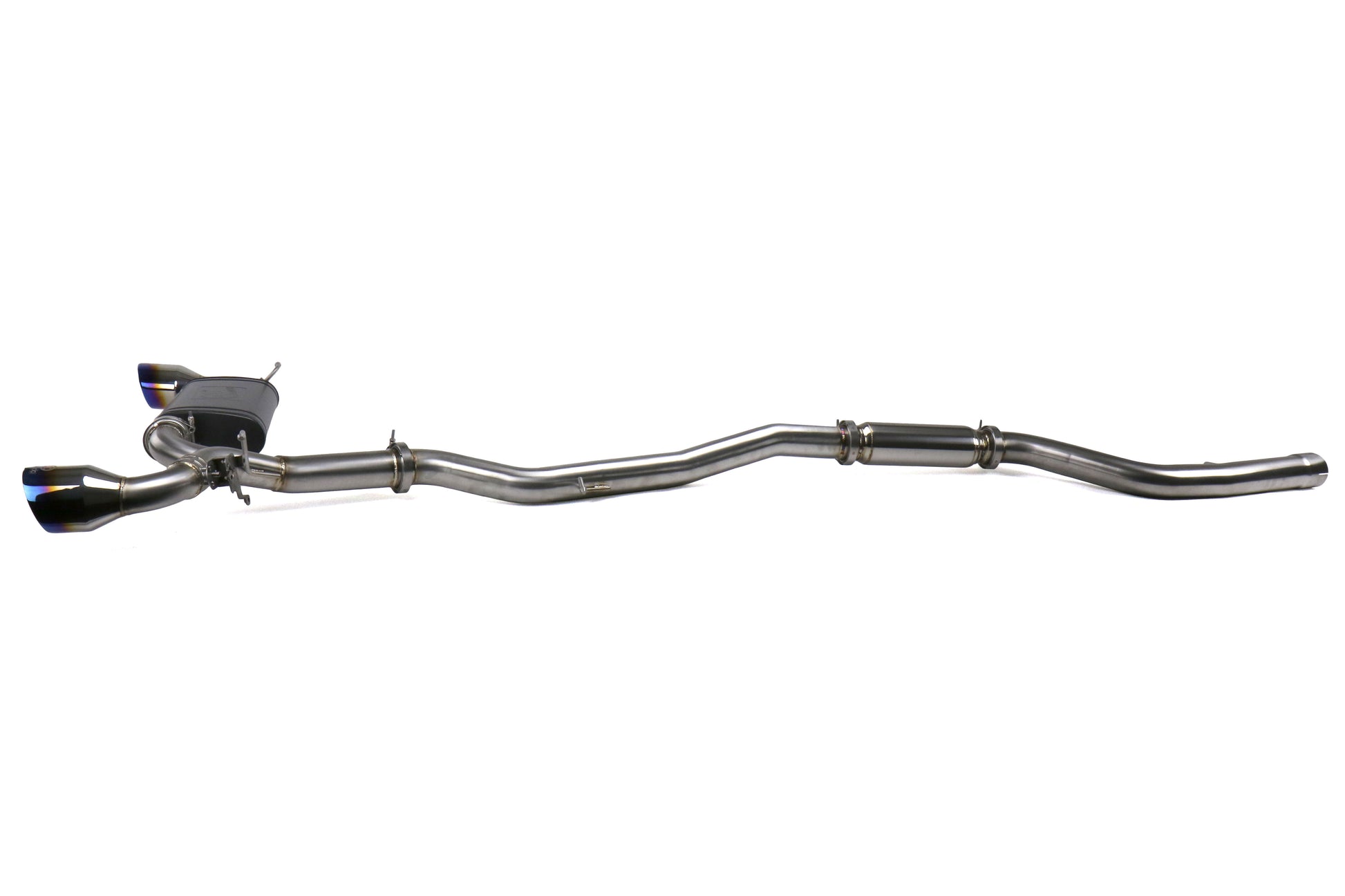 AFE49-36043-L aFe Takeda 3" to 2-1/2" 304 Stainless Steel Catback Exhaust - 2020 Supra-Burnt Blue,