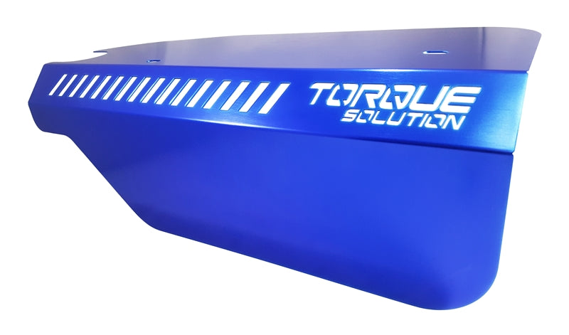 TQSTS-SU-289BU Torque Solution Engine Pulley Cover - 2015+ WRX / 2014+ Forester XT-Blue,