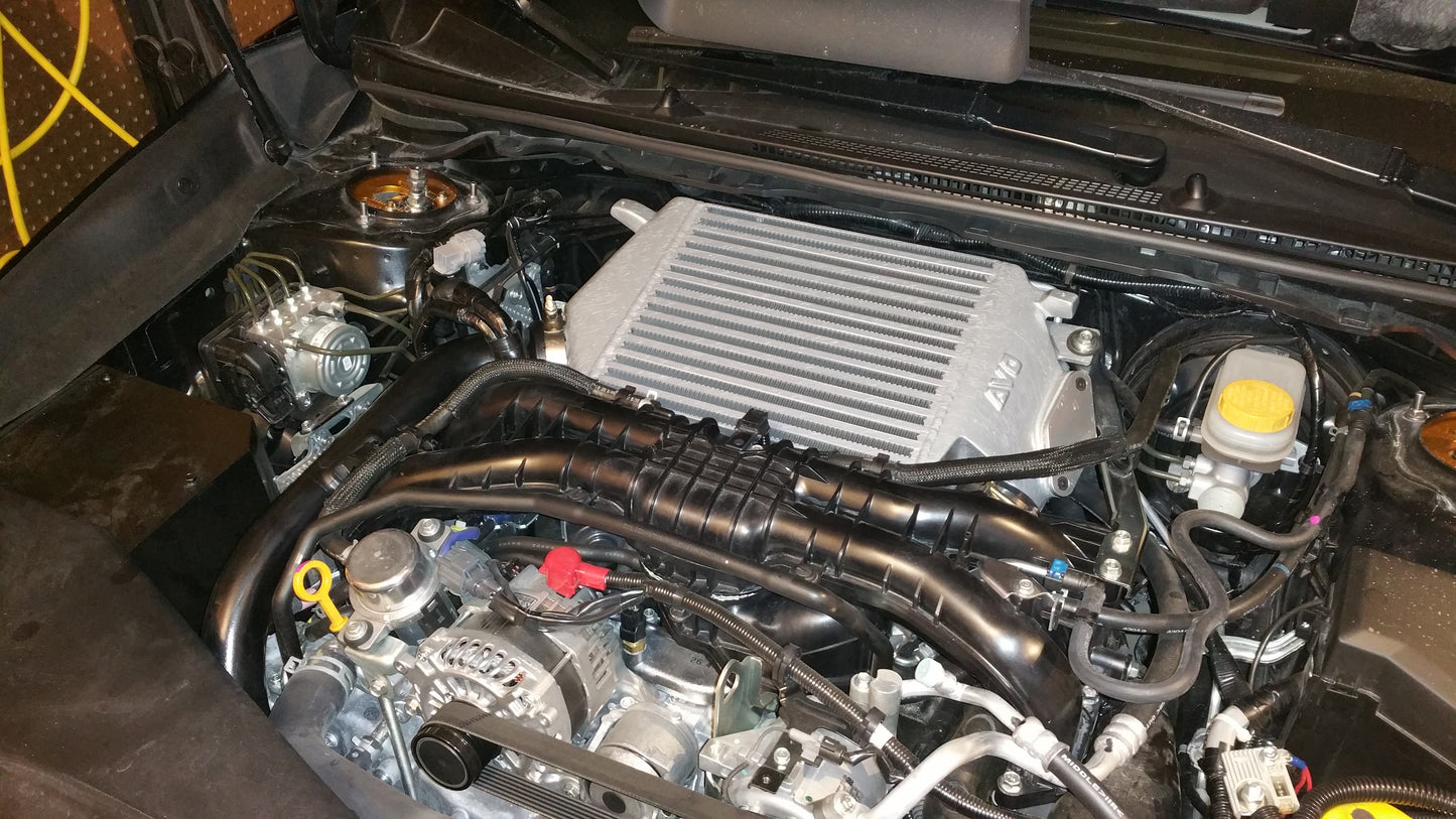 AVOS1B10M04A002T AVO Top Mount Intercooler - 2015-2020 WRX / 2014+ Forester XT,