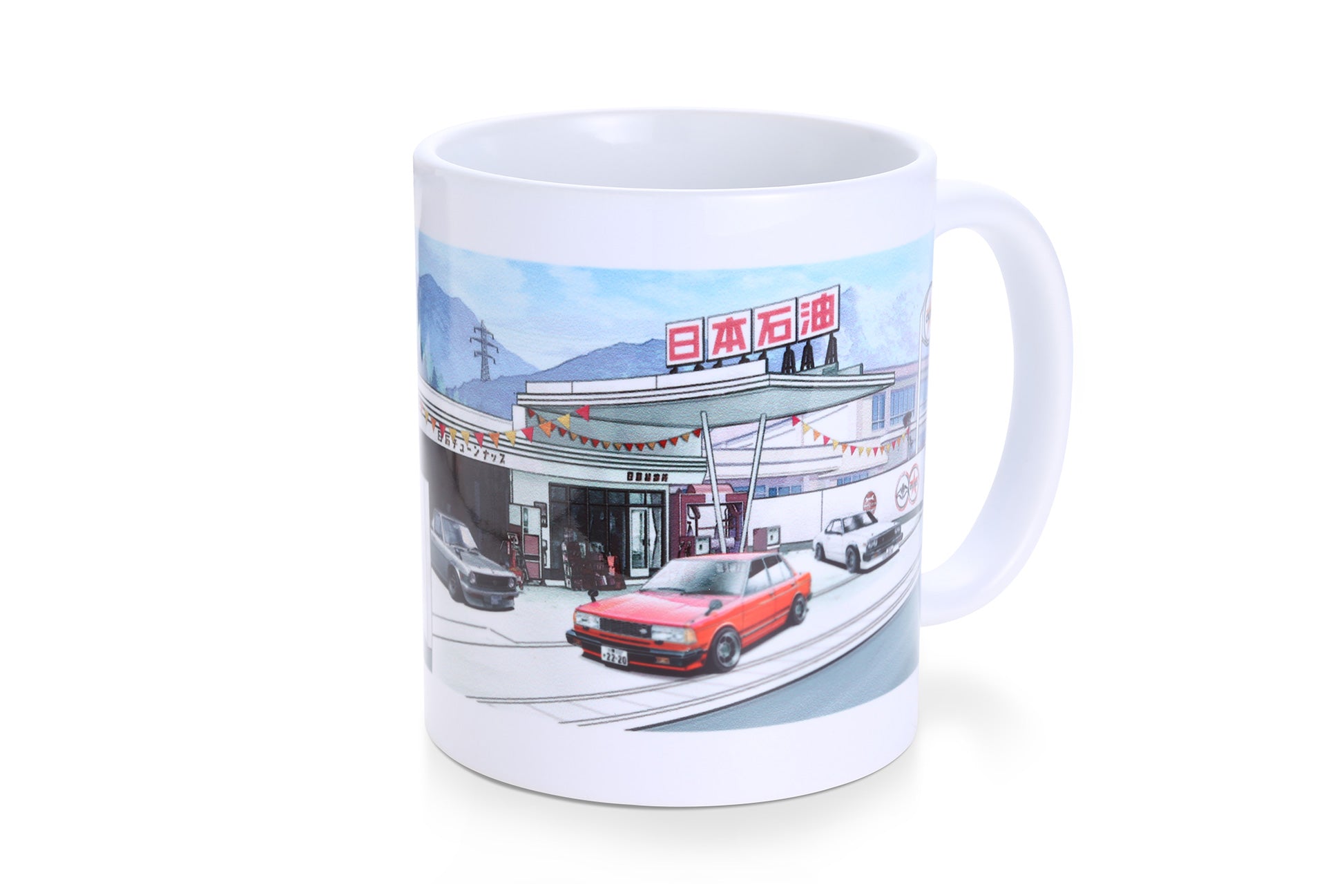 TOMTG601A-NS00C Tomei Mug White B120/910/C210 Gas Station,