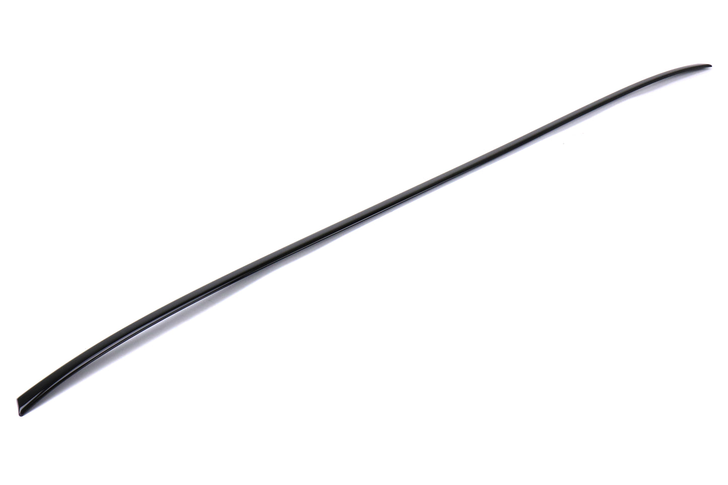 OLM Paint Matched Trunk Hole Delete for OEM Short Spoiler - Crystal Black Silica - 2015-2021 Subaru WRX / STI