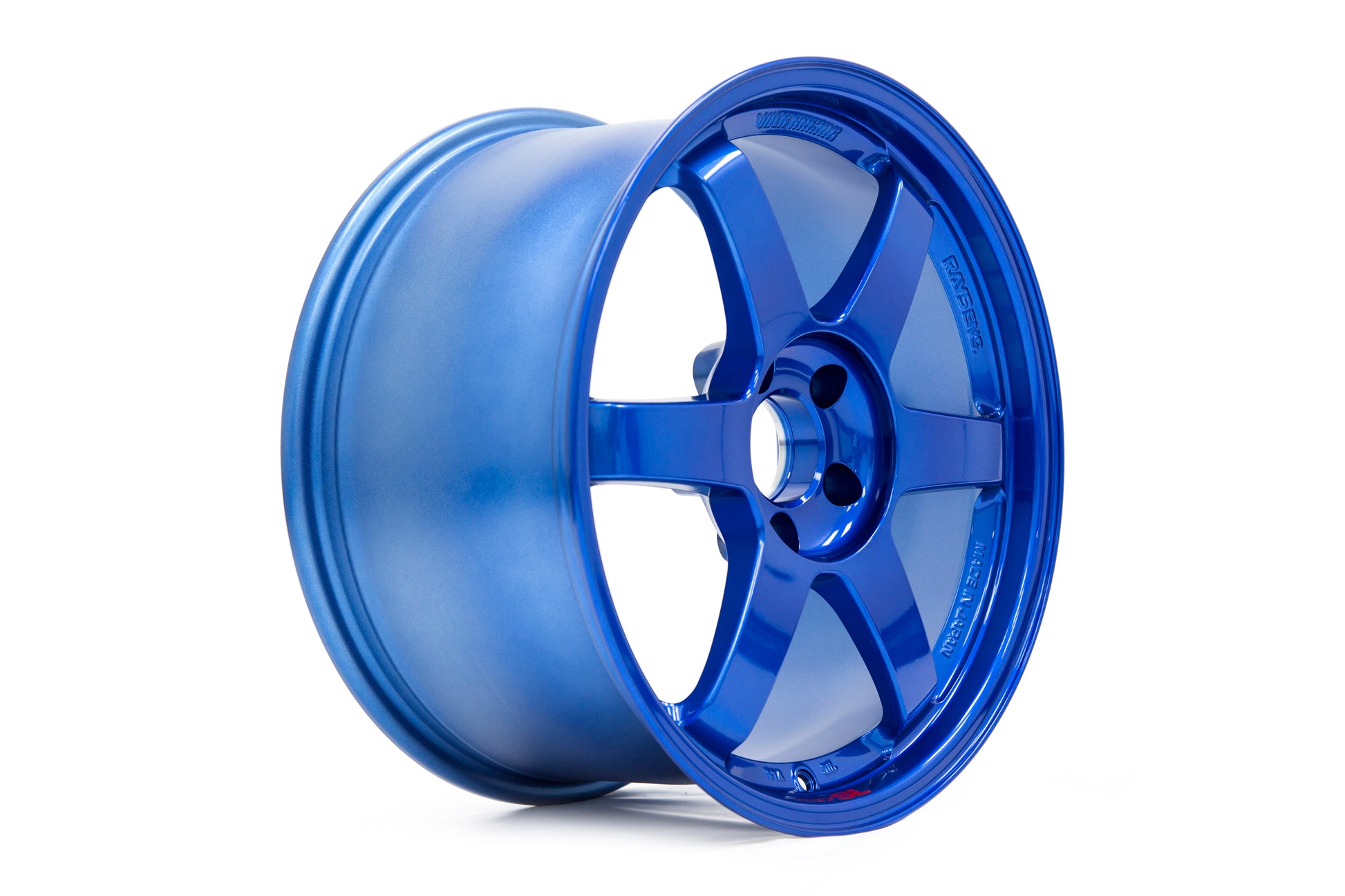 VLKWVDX40EPE Volk TE37 SL Hyper Blue 18x9.5 +40 - 2015+ WRX / 2015+ STI,