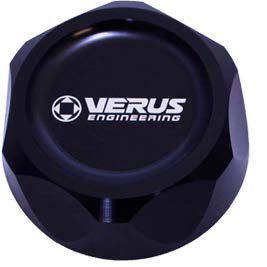 Verus Engineering Oil Cap, Anodized Black - 2012-2024 Subaru WRX / 2013-2021 STI / 2013-2024 Toyota GR86 / Subaru BRZ / Scion FRS / 2014-2024 Forester / 20-2024 Crosstrek / 2015-2024 Impreza