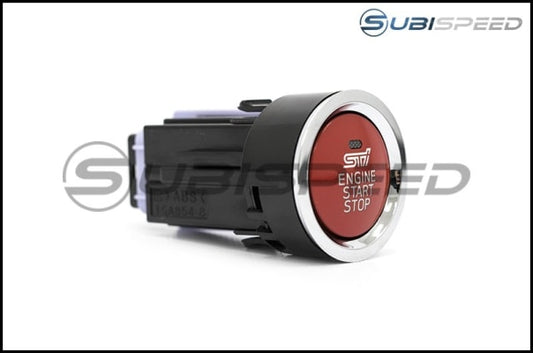 Subaru STI Red JDM Push to Start Button with Status Light - 2015-2021 Subaru WRX / STI / 2013-2021 Scion FRS / Subaru BRZ / Toyota 86 / 2014 Forester