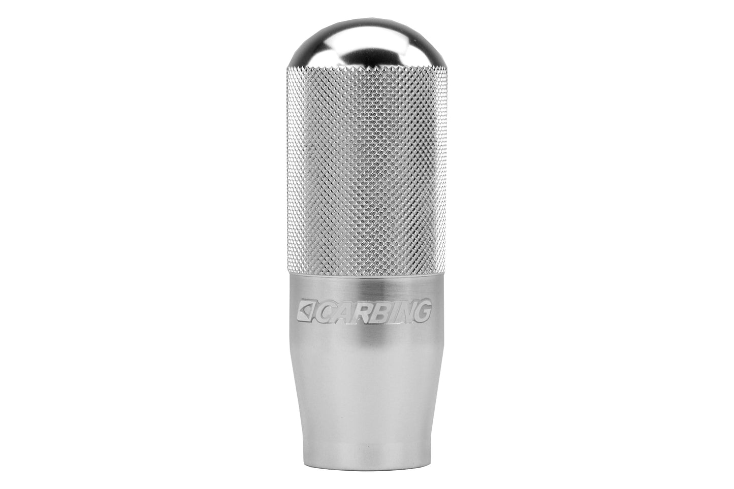 CBGCA 321 120 0 T Carbing High Grip Shift Knob - 2015+ WRX / STI / 2013+ FT86 / 2014+ Forester-Silver,