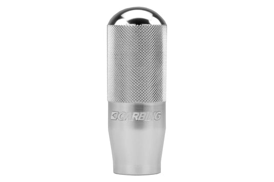 CBGCA 321 120 0 T Carbing High Grip Shift Knob - 2015+ WRX / STI / 2013+ FT86 / 2014+ Forester-Silver,