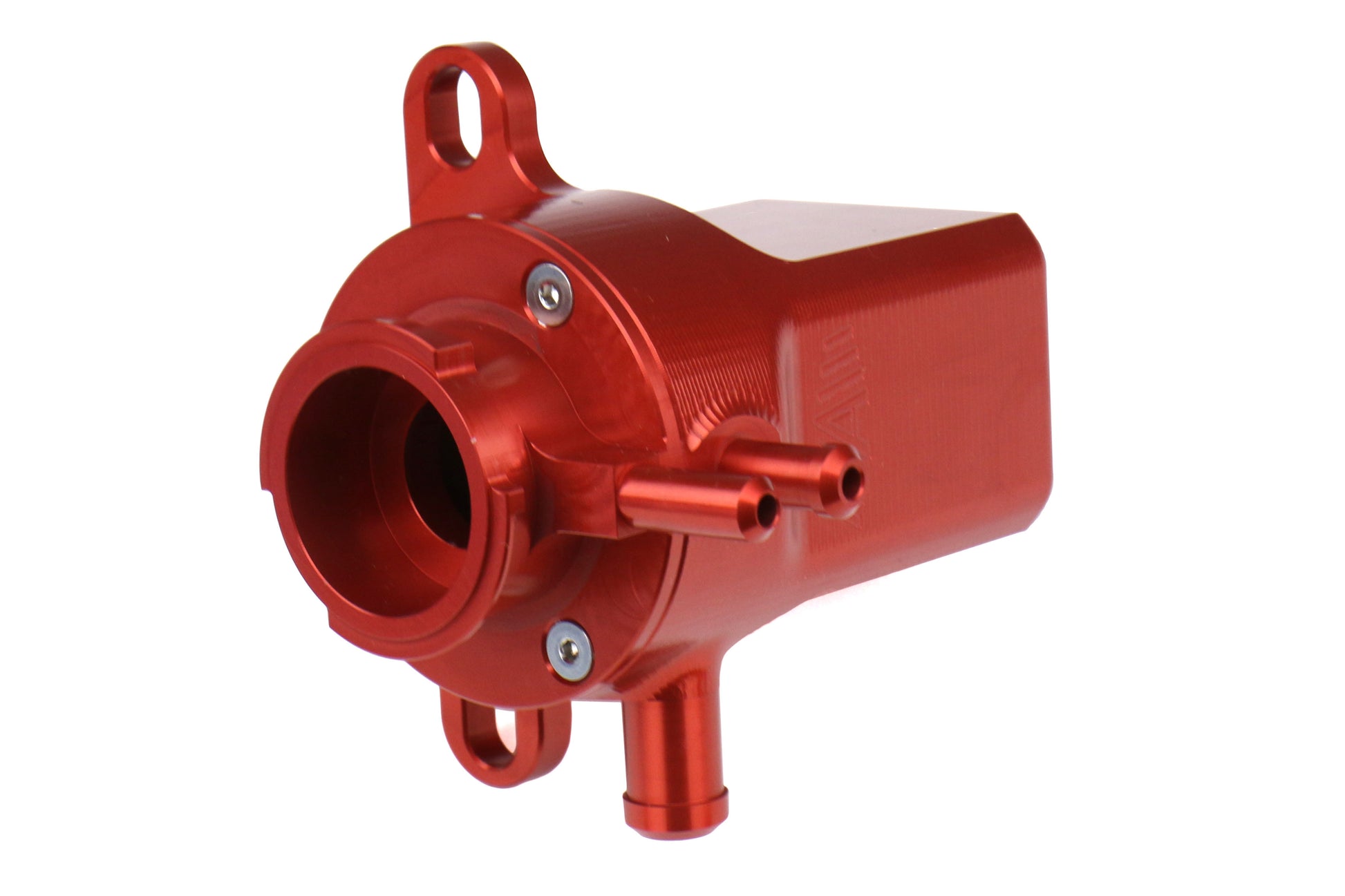 ALUALM-COOL-EXP-RED Aluminati Coolant Expansion Tank Red - 2002-2007 Subaru WRX / 2004+ Subaru STI,
