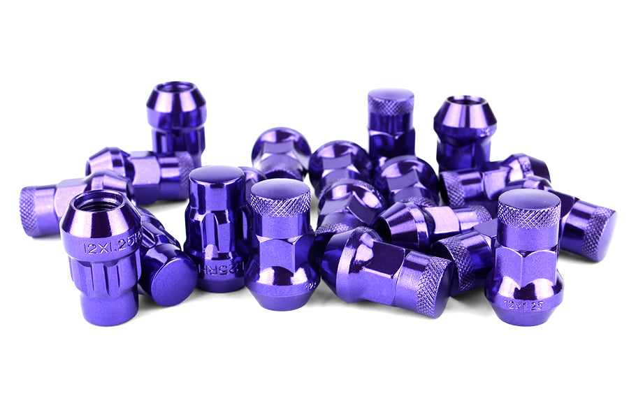 KIC32925LP Muteki SR35 Closed Ended Lugs w/ Lock Set : Purple (32925LP),