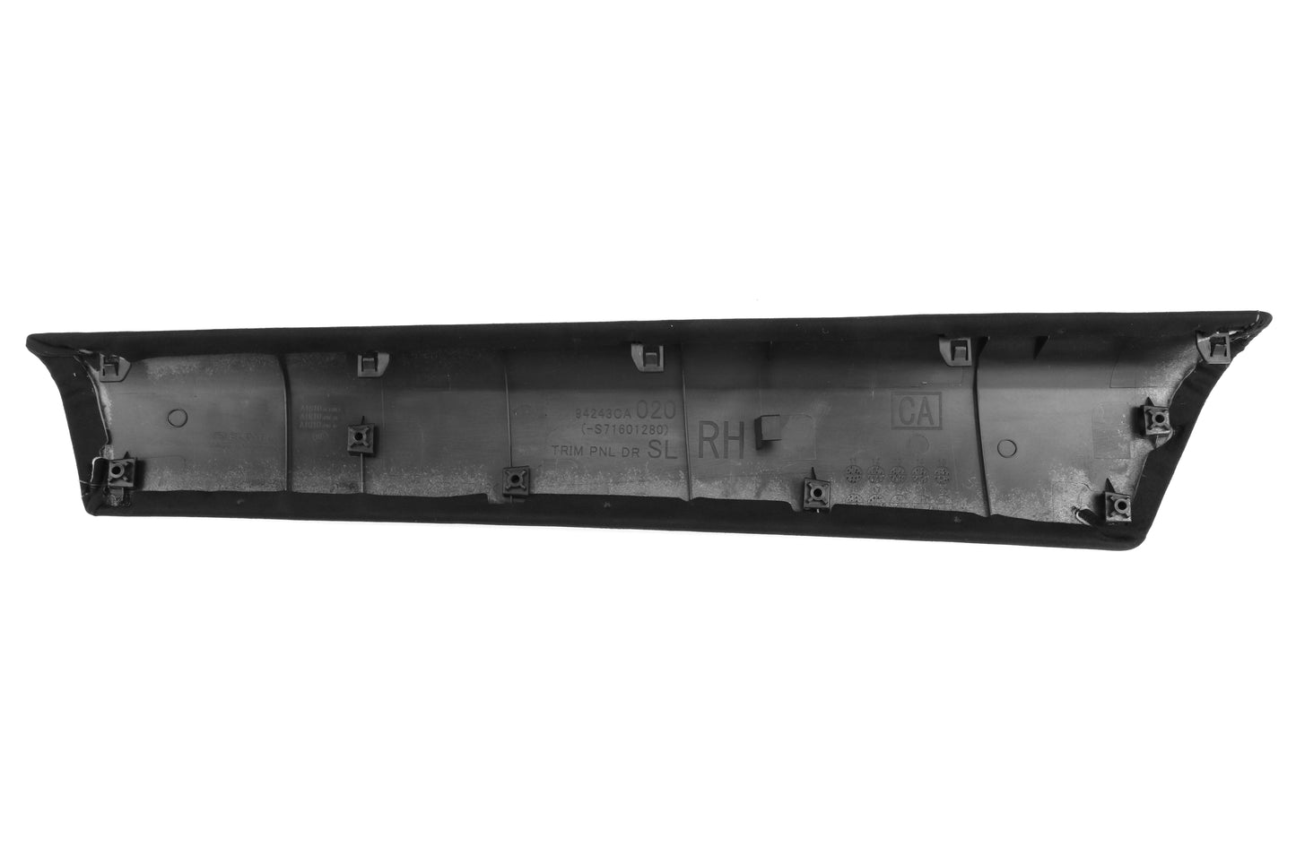 Subaru tS Ultrasuede Upper Door Trim with Red Stitching (Right) - 2013-2016 Scion FR-S / 2013-2020 Subaru BRZ / 2017-2019 Toyota 86