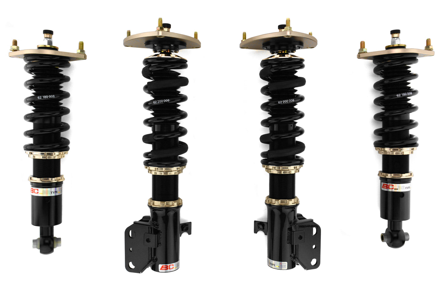 BCRF-08-BR BC Racing BR Coilovers  - 2008-2014 Subaru WRX,
