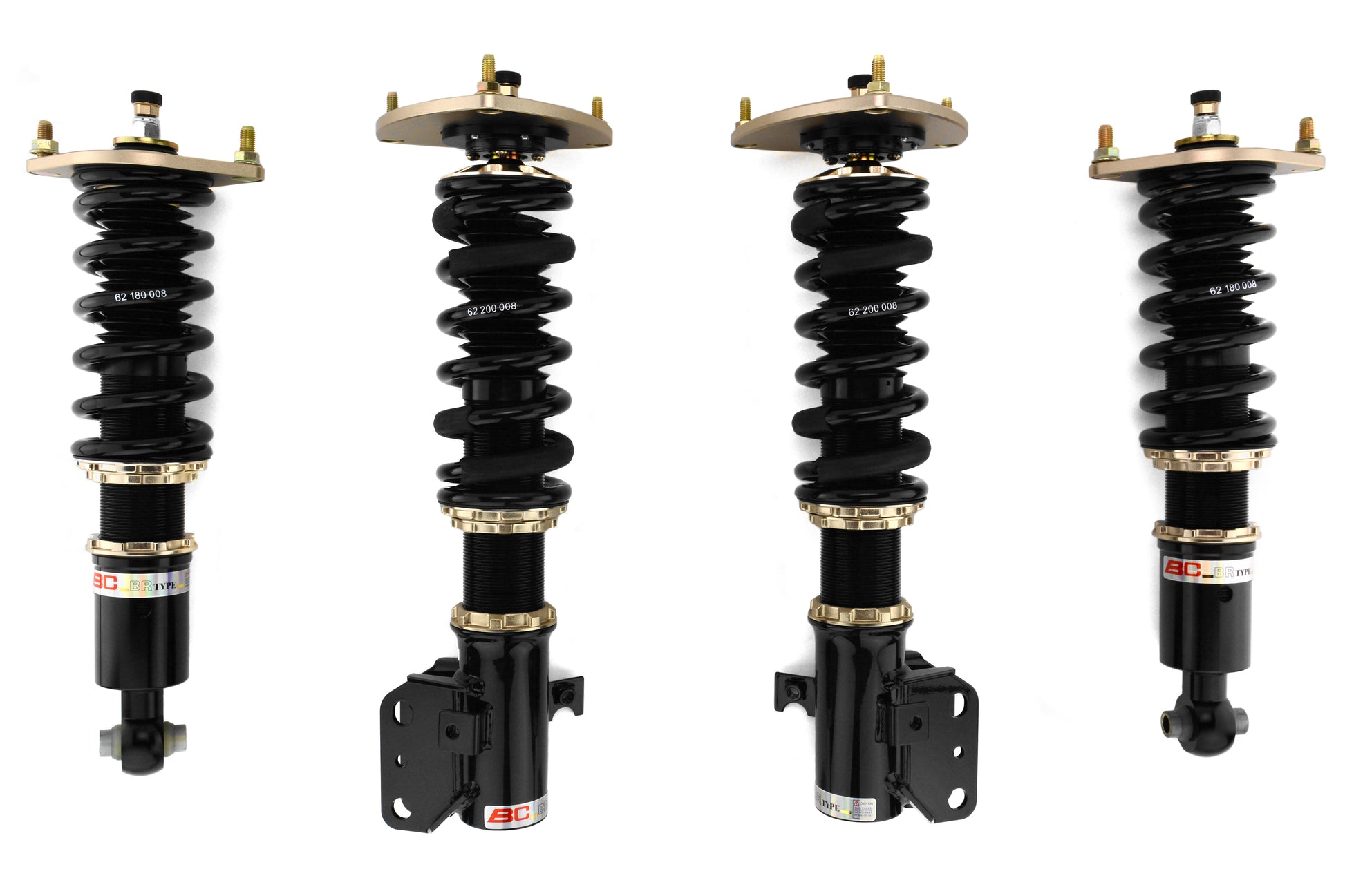 BCRF-08-BR BC Racing BR Coilovers  - 2008-2014 Subaru WRX,