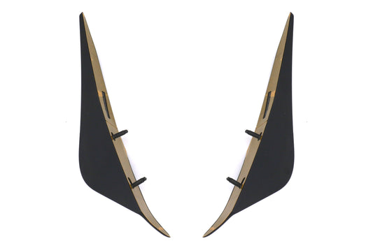 TRDMS345-18004 TRD Front Bumper Canards - 2013-2016 FR-S / BRZ / 86,