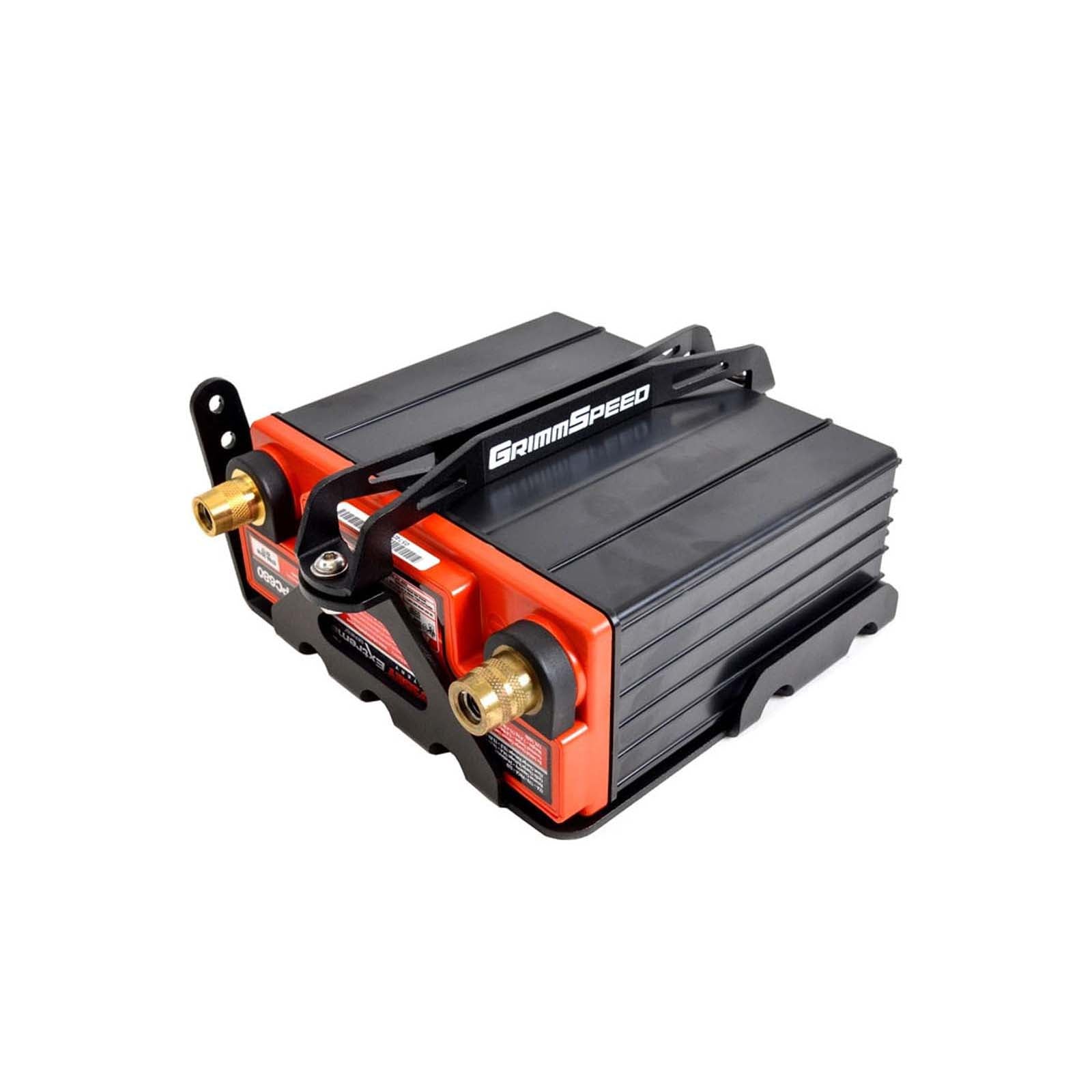 GRM121028 GrimmSpeed Lightweight Battery Mount Black - 2008-2021 Subaru WRX / STI,