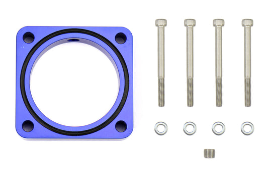 TQSTS-TBS-023BU Torque Solutions Throttle Body Spacer - 2013+ FT86-Blue,