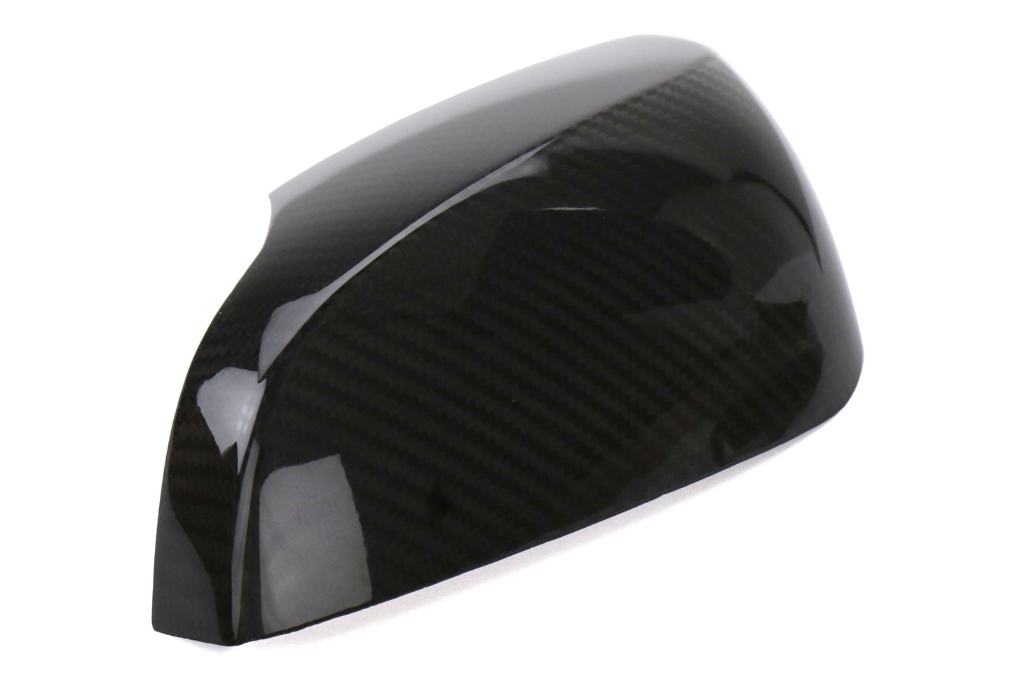 OLMMRC-WRX14WHGDCF OLM S-line Dry Carbon Fiber Mirror Covers (with Turn Signal Hole) - 2015+ WRX / 2015+ STI-Gloss Carbon Fiber,