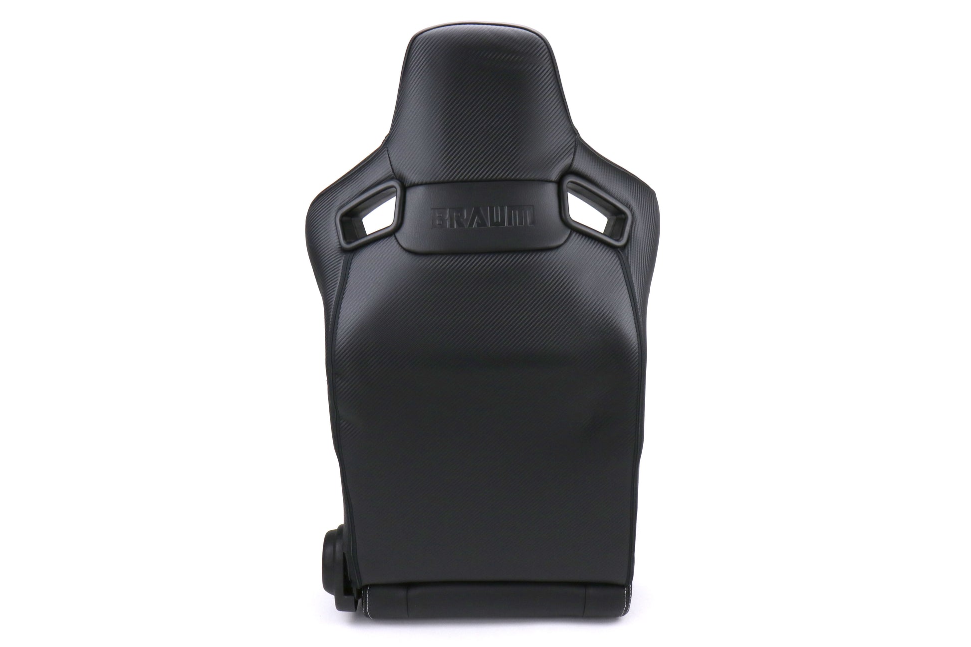 BRMBRR1X-BDDWS Braum Elite-X Series Racing Seats Diamond Edition White Piping Pair - Universal,