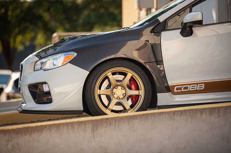 COB8W4625S COBB Tuning Titan7 T-D6 COBB Edition 18x9.5 +40 Cyber Gold Wheels - 2015-2021 Subaru WRX & STI,