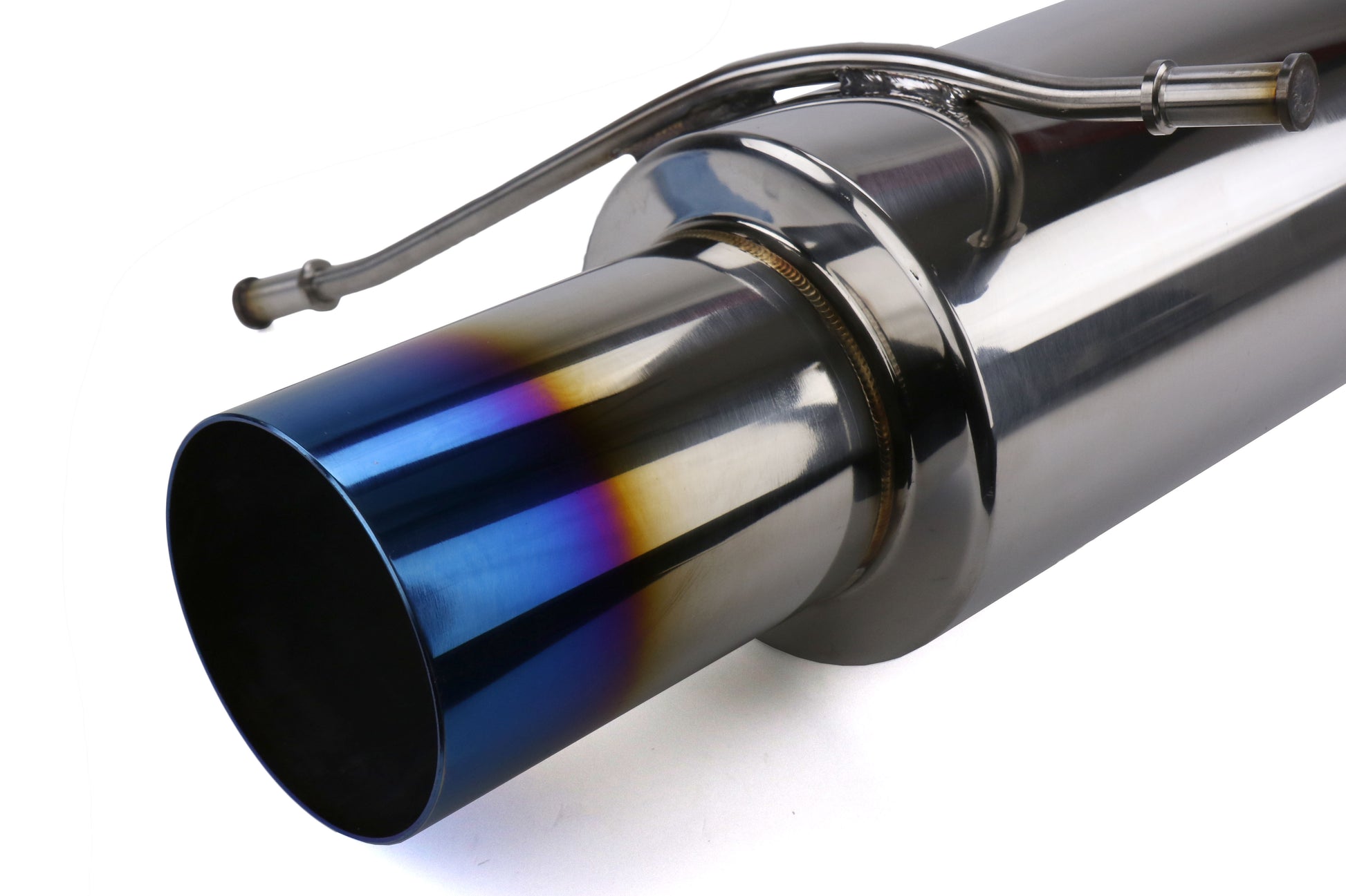 TXSWS02-RMA-TI TurboXS Axleback Muffler 4.5in Blued Tip - Subaru WRX 2002-2007 / STI 2004-2007,