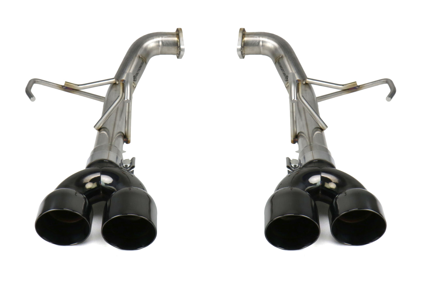 FactionFab Axle Back Exhaust Matte Carbon Tip - 2011-2014 Subaru WRX / STI Sedan
