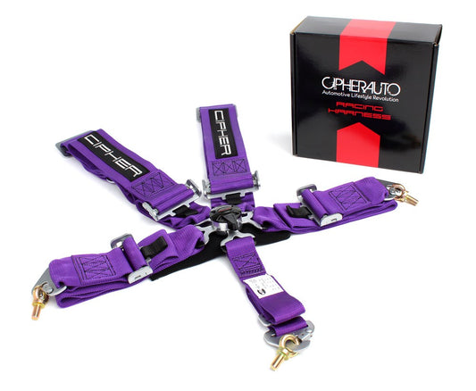 CIPCPA4005PR Cipher 3" SFI 16.1 Approved 5 Point Camlock Racing Harness (Purple) - 2013+ FT86,