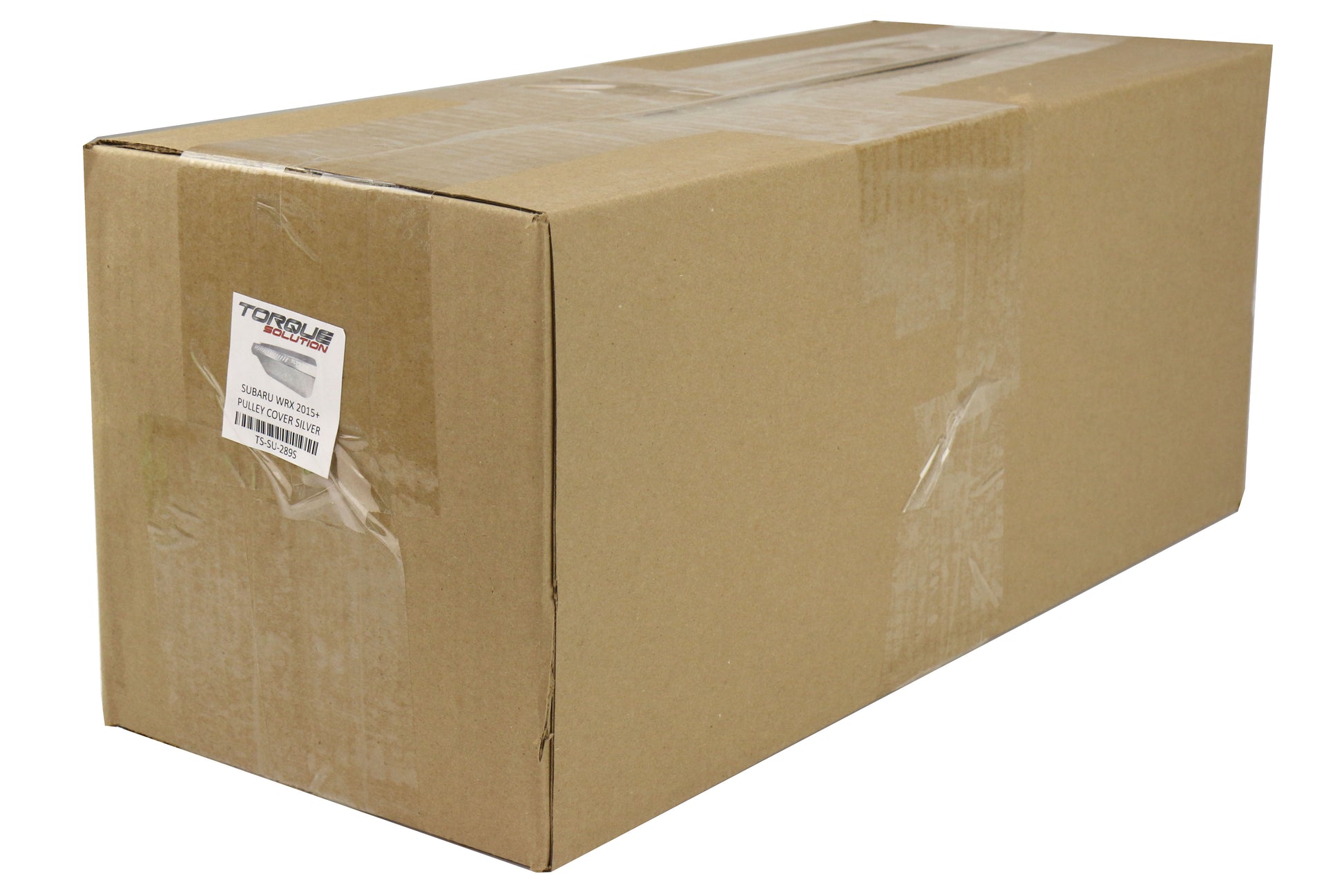 TQSTS-SU-289S Torque Solution Engine Pulley Cover - 2015+ WRX / 2014+ Forester XT-Silver,