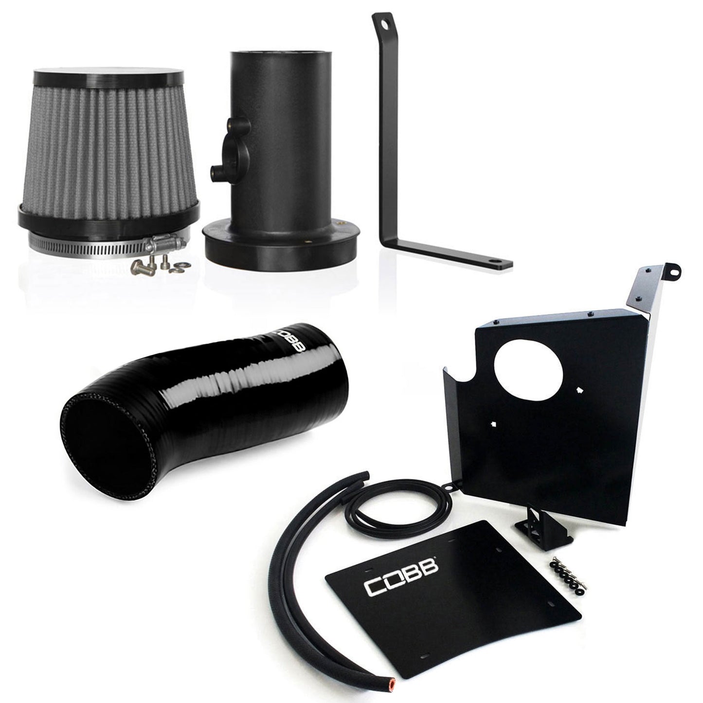 COBSUB00001IA COBB Tuning SF Intake w/ Airbox and Post-MAF Hose - 2002-2003 Subaru WRX / 2004-2008 Forester XT,