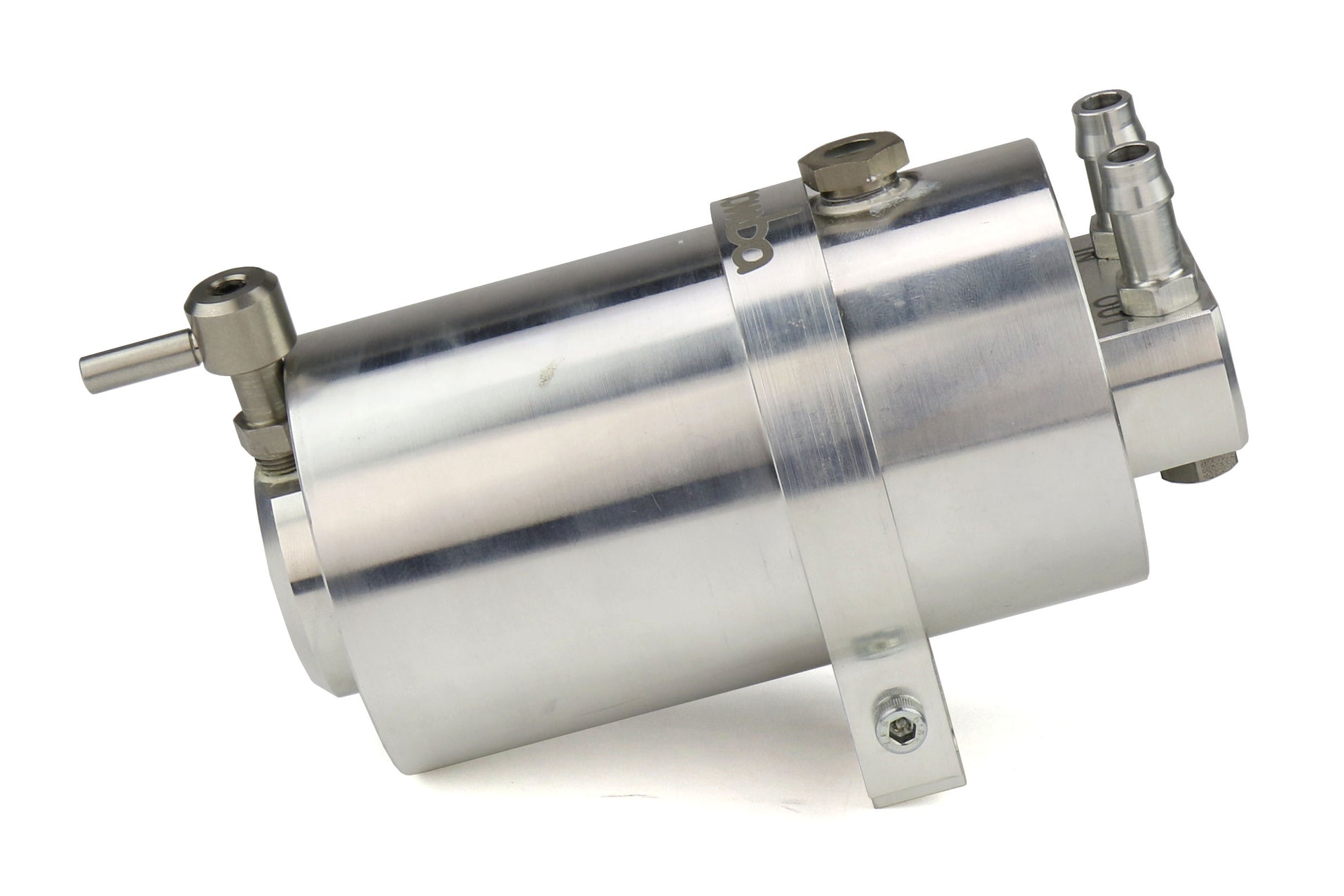 BBA031-00-026N Boomba Racing Stage 2 Oil Catch Can Kit (PCV) - 2015+ WRX-Silver,