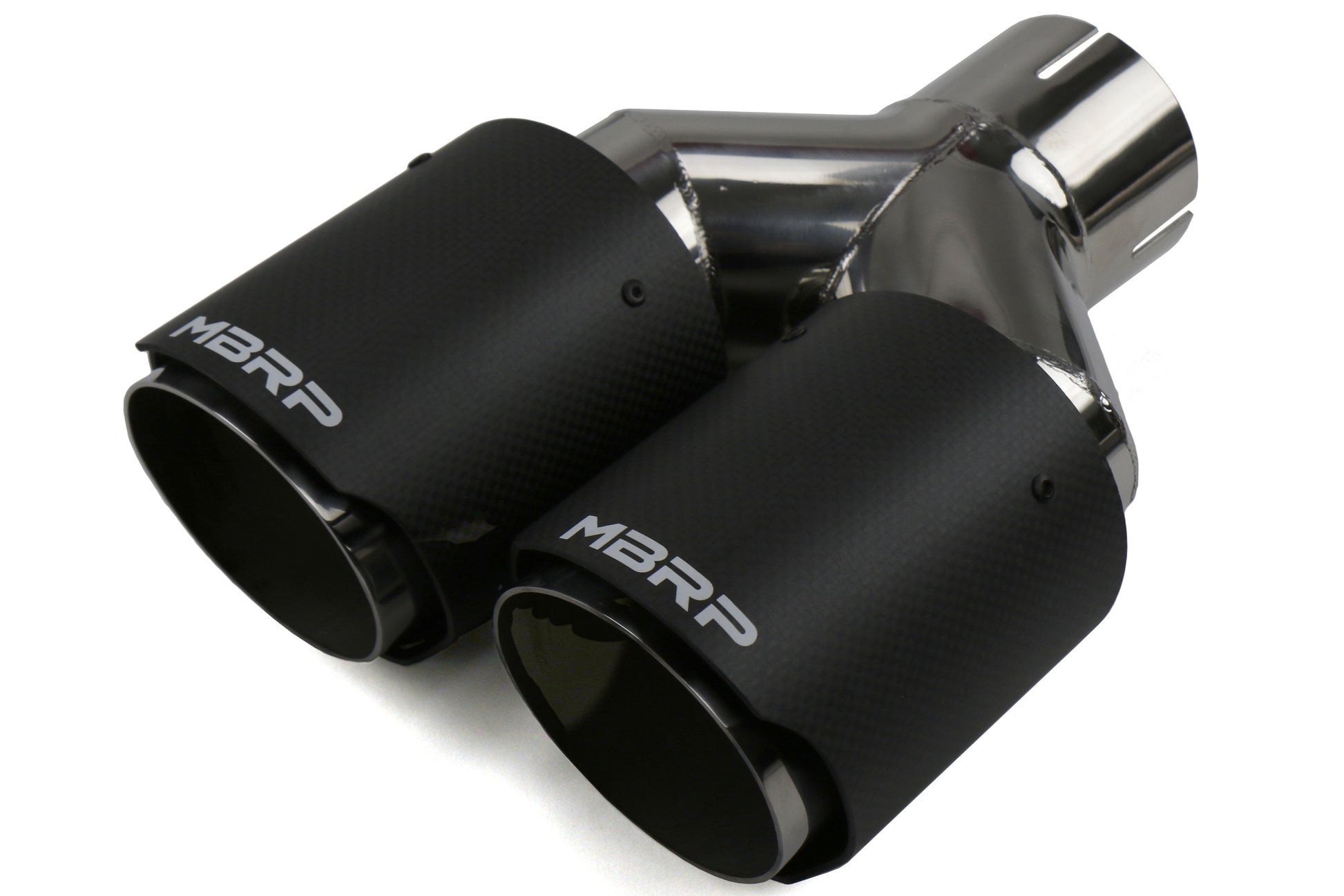 MBRS48013CF MBRP Street 2.5in Quad Tip Axle Back Exhaust - 2015+ WRX / STI-Carbon Fiber,