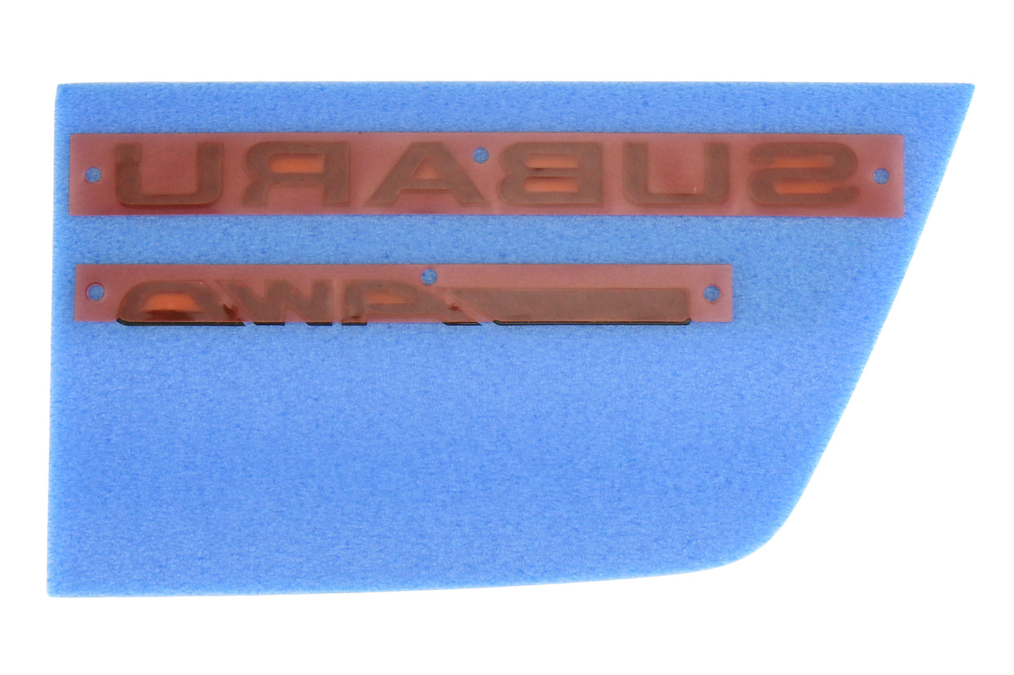 SUB93079FJ220 Subaru OEM Black Symmetrical AWD Badge - 2015+ WRX / 2015+ STI / 2014+ Forester / 2013+ Crosstrek,