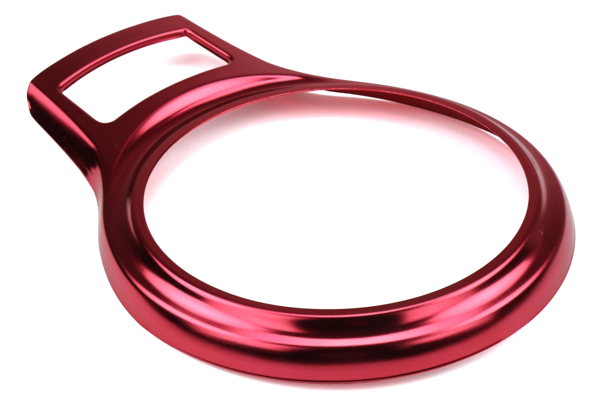 GCSGCSSHIFTTRIMRD Anodized Aluminum Shifter Plate Trim Bezel - 2013+ FR-S / BRZ-Red,