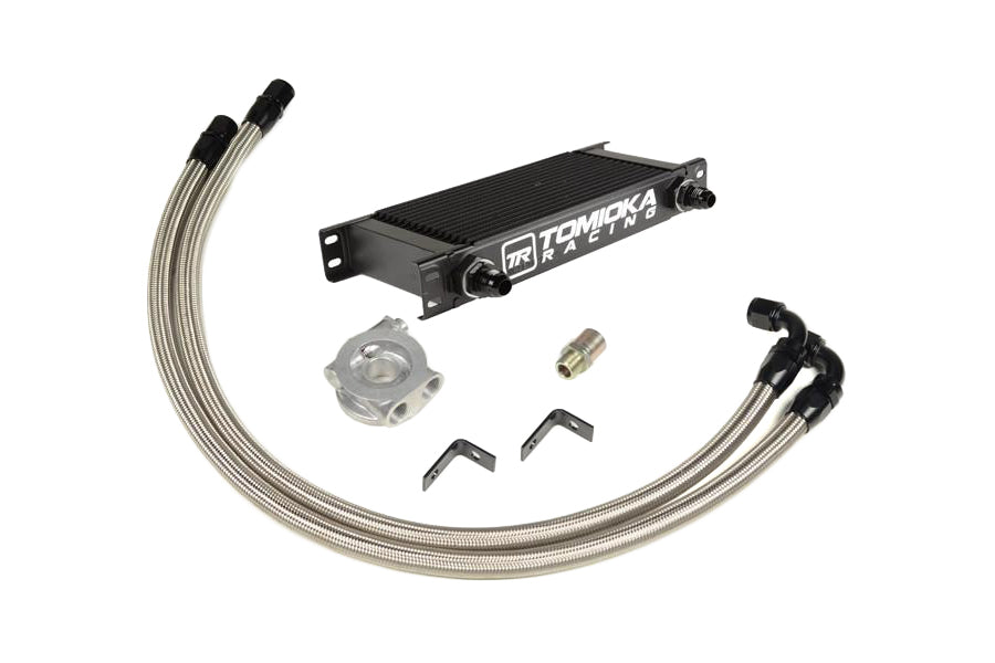 TMRTR-ES2043 Tomioka Racing Oil Cooler Kit with Thermostat - 2015-2020 Subaru WRX,