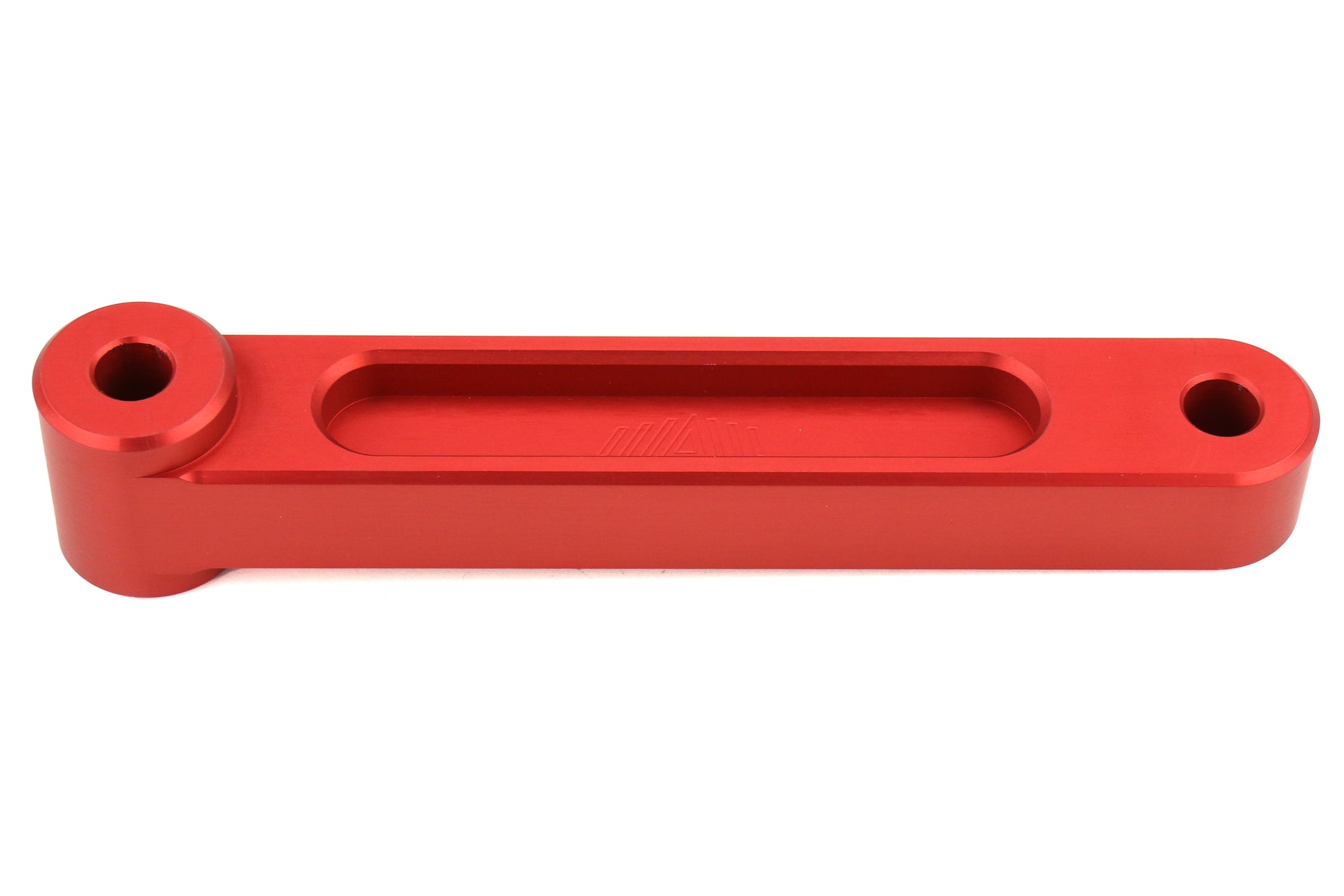 ALUALM-PIT-STOP-R Aluminati Solid Billet Pitch Stop Mount - 2015+ WRX / 2015+ STI / 2014+ Forester-Red,