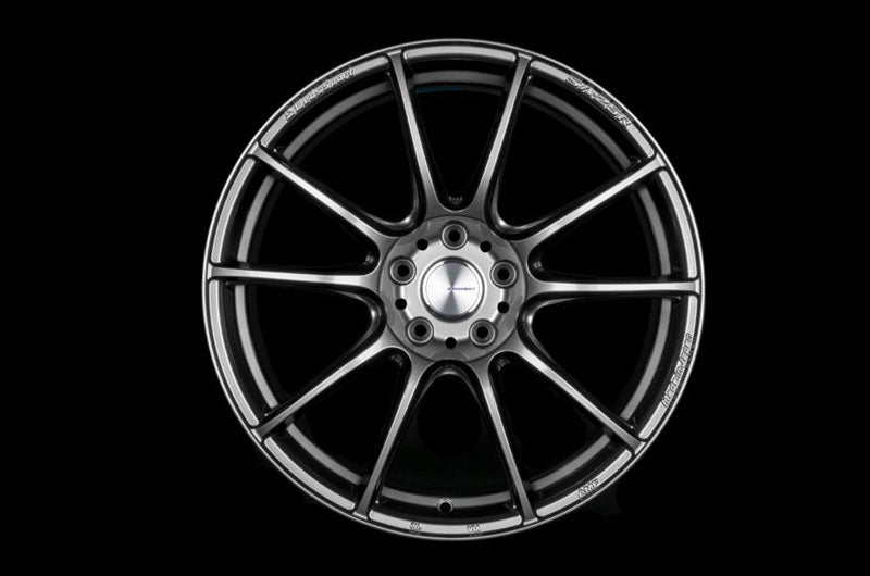 WedsSport SA25R Platinum Silver 19x8.5 +38mm 5x114.3 (Single Wheel) - 2015-2024 Subaru WRX / 2015-2021 STI / 2019-2024 Forester