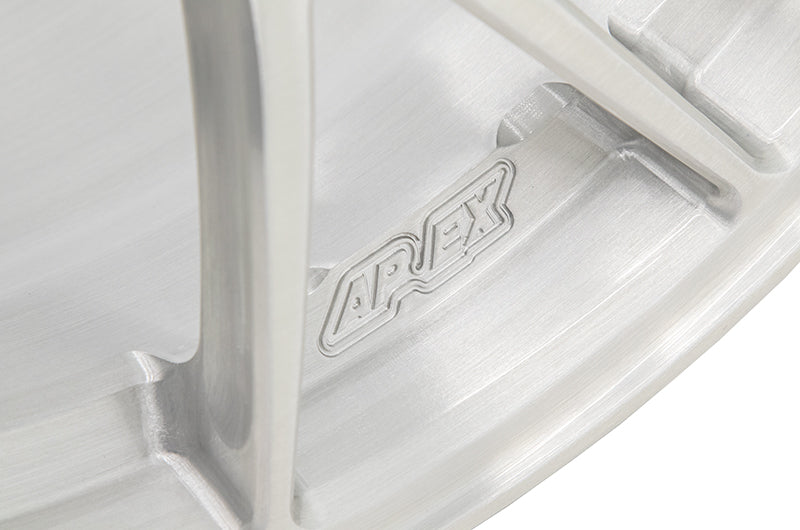 AXREC7R1795ET40-5100-561-BC Apex Race Parts 17x9.5 +40 EC-7R Forged Brushed Clear,
