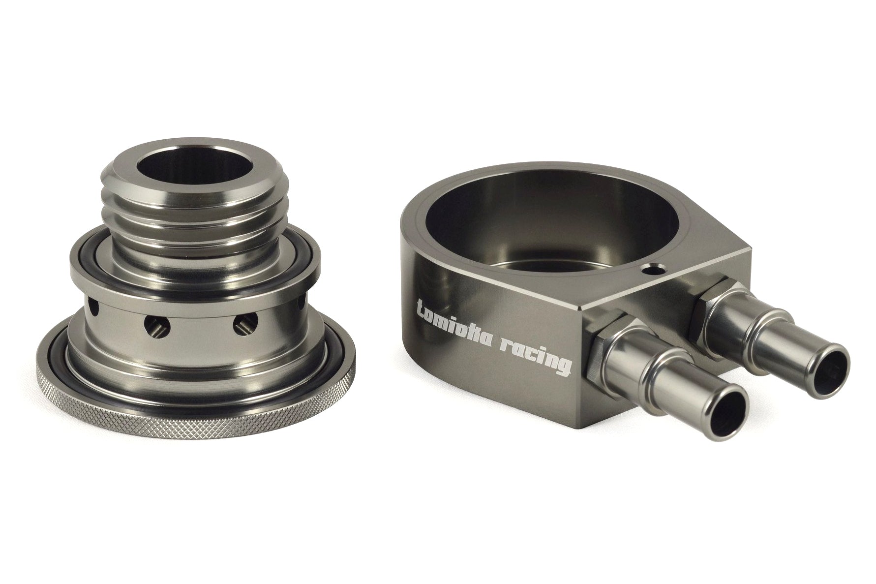 TMRTR-AO1000 Tomioka Racing Air and Oil Separator - 2015-2020 Subaru STI,