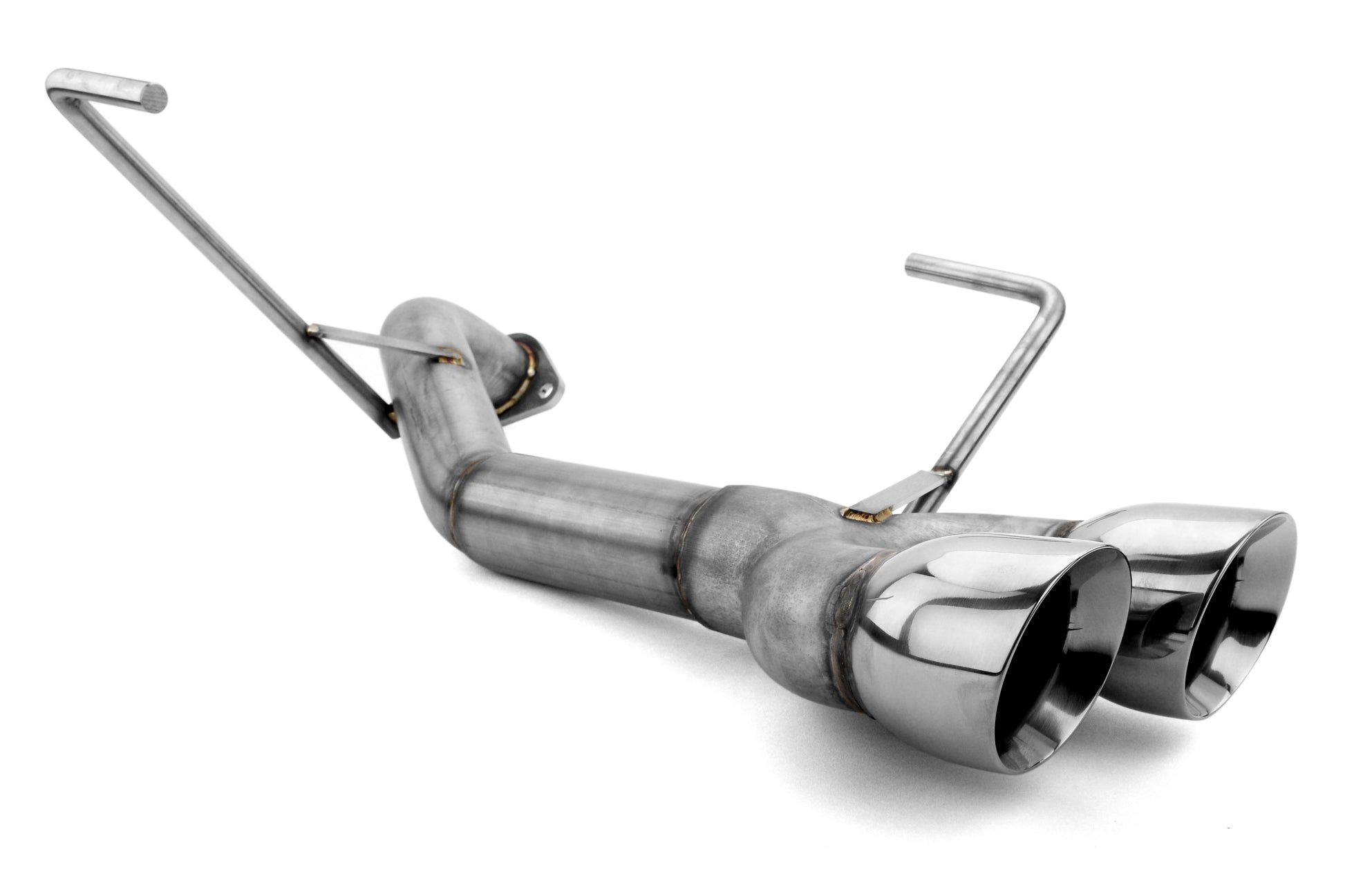 NAMRSPD034 Nameless Muffler Delete Axle Back System w/ Quad 3" Tips - 2015-2020 WRX / STI,