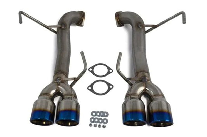 ETS200-60-EXH-102 ETS Axle-Back Exhaust System No Muffler Blue Tips - 2022+ Subaru WRX,