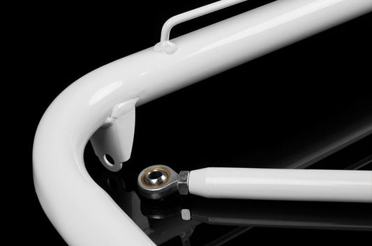 Braum 48-51inch Universal Racing Harness Bar Kit - White Gloss Each - Universal