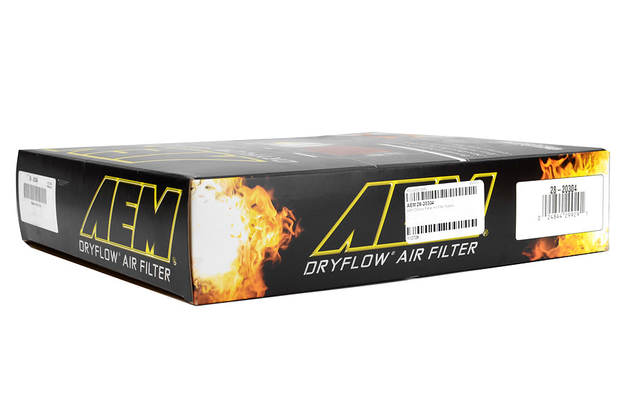 AEM28-20304 AEM Dryflow Panel Air Filter - 2015+ WRX / 2015+ STI / 2014+ Forester / 2013+ Crosstrek,