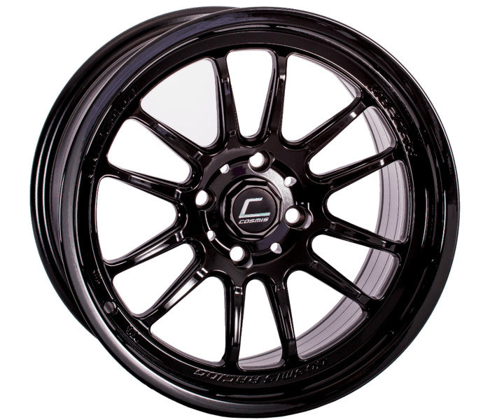 CSMXT206R-1890-33-5X114.3-B Cosmis Racing XT-206R 18x9.5 +35mm Black - 2015+ WRX / 2015+ STI,